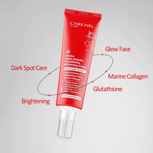 Care:Nel Derma Alpha Arbutin Glutathione Whitening Cream (45ml)