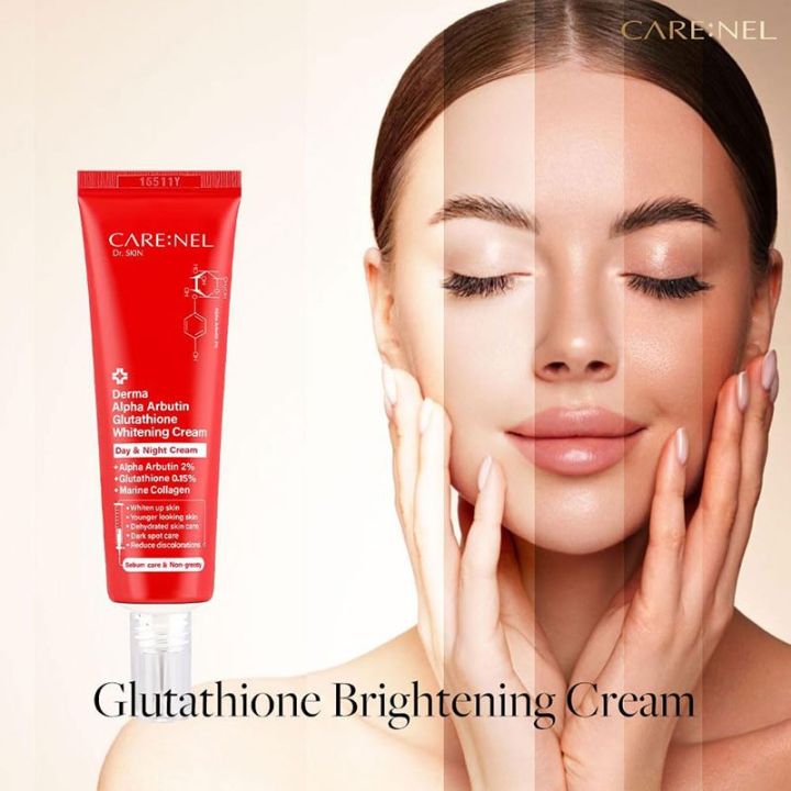 Care:Nel Derma Alpha Arbutin Glutathione Whitening Cream (45ml)