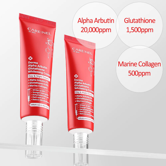 Care:Nel Derma Alpha Arbutin Glutathione Whitening Cream (45ml)